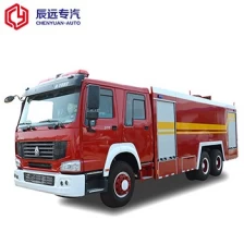 الصين شاحنة إطفاء الحرائق HOWO 6X4 12cmb 12Tons EURO3 حريق شاحنة السعر الصانع