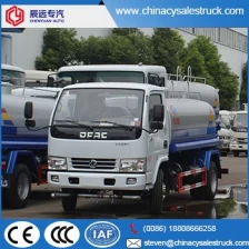 China Small water delivery truck capacity 6000L water transport trucks manufacturer