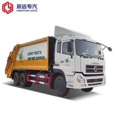 China TianLong brand 6x4 compression garbage truck factory for sale in china manufacturer