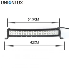 China Gebogene zweireihige Led Light Bar UX-LB3CR-CV120W Hersteller