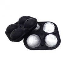 Chine 2.5 Inch Large Ice Sphere Mold Tray for Whiskey Ice Ball Maker with Lids Round Ice Ball Mold for Cocktail fabricant