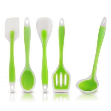 China 5pcs/set Silicone kitchen utensil set,Silicone kitchen tool set,Silicone kitchenware manufacturer