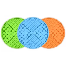 China BHD Factory Wholesale Pet Training Dog Lick Pad Nonstick Dog Slow Feeder for Anxiety Relief BPA free Silicone Slow Feeder manufacturer