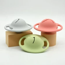 China BHD Wholesale Factory price Unbreakable Food Grade snack cup for kids no spill Unique design UFO Shaped cup for snacks manufacturer