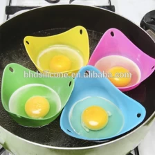 China Benhaida Factory Direct Premium Silicone Egg Poacher Pan fabrikant