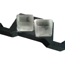 Chine Usine chinoise directe 2 grand moule carré clair de glace, moule à glace en cristal de silicone de lente-fusion fabricant