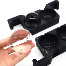 Chine Forme de boule de glace en silicone Jumbo à cristaux liquides pour Whisky Cocktail fabricant