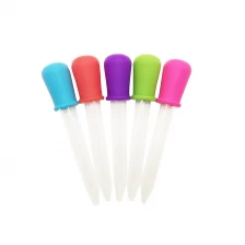 China DIY Practical kitchen tool Food grade Silicone dropper with Scales manufacturer