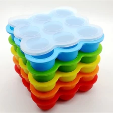 China Facroty Price Best Homemade Baby Food Storage Container Freezer Trays,Reusable Food tray for baby manufacturer manufacturer
