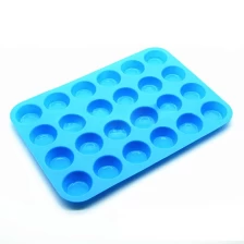 China Factory Direct 24 kop Non-Sticky FDA Silicone Cupcake Carrier, Cupcake tray groothandel fabrikant
