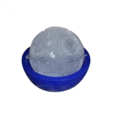 China Factory Direct FDA Silicone DIY Star War Ice Ball Chocolate Ball, Death Star Ball Wholesale manufacturer