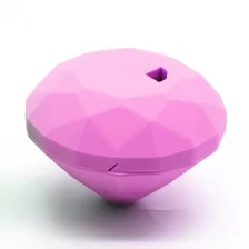 Chine Usine 2 types unique moule de glace en silicone FDA Jumbo, 1,65 "cube de glace de diamant fabricant