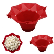 China Opvouwbare Siliconenmobiel Popcorn Popper / Popcorn Maker Factory, Opvouwbare Popcorn Bowl Leverancier fabrikant