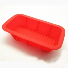 China Manufacturer Large Rectangle Silicone Bread Loaf Pan with Spatula manufacturer