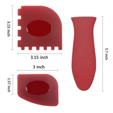 China Set of 2 Durable Pan Scrapers Grill Pan Scraper Cleaner Tools for all Pans Skillets manufacturer