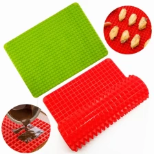 Chine Silicone cuisson saine cuisson tapis anti-adhésif Silicone pyramide cuisson tapis cuisson Pan four cuisson fabricant