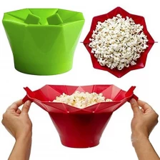 Cina Silicone Poppers a microonde popcorn, creatore popcorn, macchina popcorn produttore