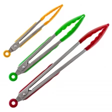 China Stainless Steel Silicone Kitchen Tongs, Non- Stick Silicone BBQ Gloves, Food Tongs manufacturer