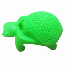 Китай Уникальный черепаховый инфузор, BPA Free Силиконовый черепаховый фильтр производителя