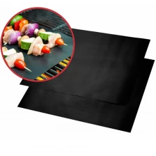 China Wholesale  PFOA Free BBQ Grill Baking Mat,  Heat Resistant Non-stick BBQ Grill Mats for Barbeque manufacturer