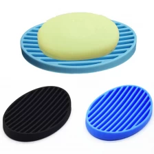 China Wholesale Silicone Soap Dish , Soft Silicone Soap Holder ,BPA Free Silicone Soap Box manufacturer