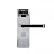 China Biometric door lock with fingerprint password, rfid card door lock Hersteller