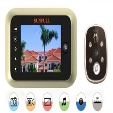 porcelana 3.5inch Home Digital Security puerta del Peephole con la toma de fotos y grabación de vídeo PY-V518 fabricante