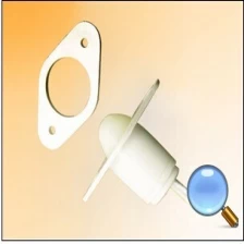 porcelana Sensor interruptor de puerta interruptor magnético empotrado interruptor montaje PY-C43 fabricante