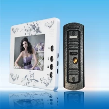 चीन धातु पिन होल कैमरा 7 "TFT रंग वीडियो doorphone भवन इंटरकॉम सिस्टम PY-V7E-एम उत्पादक