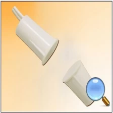 porcelana contacto magnético conmutador magnético sensor de puerta sensor interruptor de puerta contacto empotrar interruptor PY-C33A fabricante