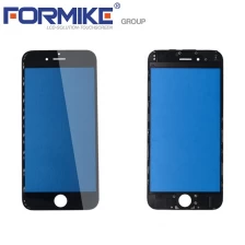 China High quality phone Accessories Phone 6 Corning front glass with frame bezel(iPhone 6 Black) manufacturer