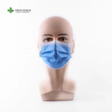 Chine 3 ply nonwoven surgical disposable face mask fabricant