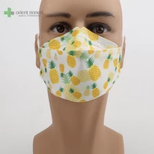 China 4 ply disposable printed hot sale KF94 face mask China manufacturer Hersteller