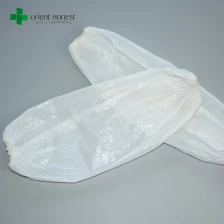 Chine Porcelaine jetable blanc étanche PE manchons de couverture fabricant fabricant