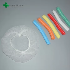 Cina Cina tanaman untuk 19 '' tunggal cap klip elastis, nonwoven topi clip gigi, dokter gigi klip mob topi bob pabrikan