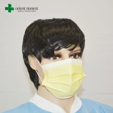 China melhores fornecedores chineses para a máscara de gancho de cara cirúrgica médica, máscara facial não tecido, respiração máscara de filtro fabricante
