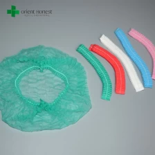 China Cleaing Disposable Bouffant Cap,Hair Nets for Food Service, Nurses, Tattoo manufacturer