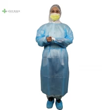 China Disposable PP gown for protection Hubei Manufacturer manufacturer