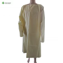 China Disposable SMS isolation gown AAMI Level 3 standard manufacturer