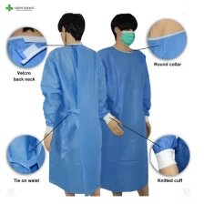 China Disposable SMS sugical gown fabricante