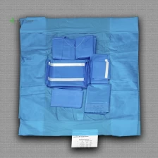 China Cirurgia de operação cardiovascular descartável estéril define o pacote do kit cardiovascular fabricante