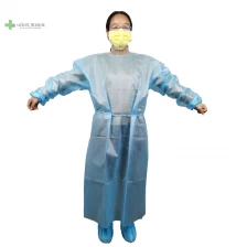 Cina Disposable waterproof medical gown for protection Hubei Manufacturer pabrikan