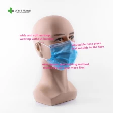 Cina Masker wajah sekali pakai tipe IIR pabrikan