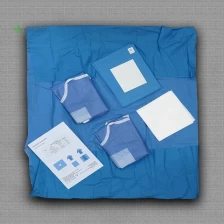 Cina Set di drappi sterile sterile sterile medico Set universale Pack General Ki produttore