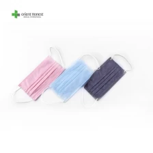 China Spunlaced Non woven Smooth face mask manufacturer
