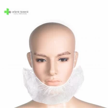 China Wear the white mustache cover for wholesale hubei men with FDA manufacturer
