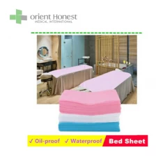 China comfortable and breathable disposable bed cover for beauty salon manufacturer