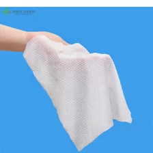 China disposable cotton facial towel rolls for beauty salon Hubei wholesaler with ISO13485 manufacturer