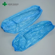 Chine oversleeves pe jetables, oversleeves jetables en plastique, couverture en gros manches médicale fabricant