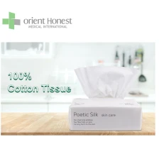 Китай Хорошее водопоглощение чистые и санитарные одноразовые хлопчатобумажные ткани производителя